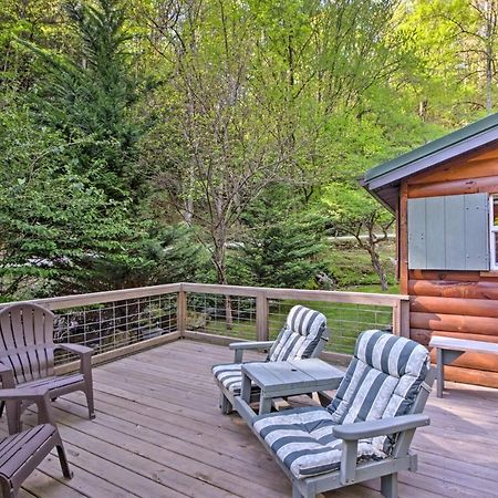 Bryson City Cabin With Fire Pit On Coopers Creek! 外观 照片