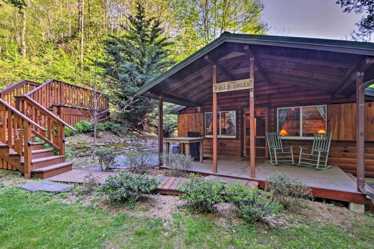Bryson City Cabin With Fire Pit On Coopers Creek! 外观 照片